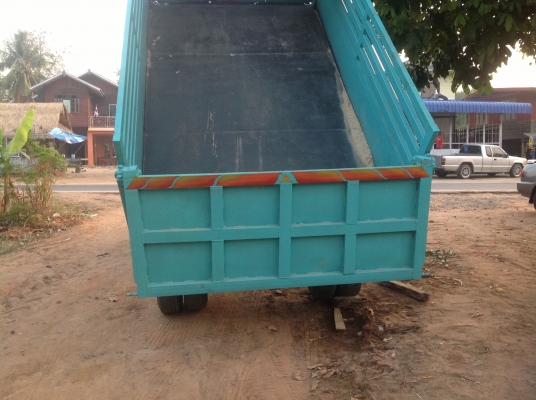 ขาย อีแต๋น 6 ล้อดั้ม พร้อมใช้งาน เครื่อง อีซุ85 กระบอกดั้ม 4 ตัน