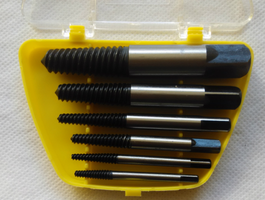 ดอกถอนเกลียวซ้าย รุ่นคลาสสิค ชุดใหญ่ 6 ดอก ดอกถอนเกลียวซ้าย รุ่นคลาสสิค ชุดใหญ่ 6 ดอก