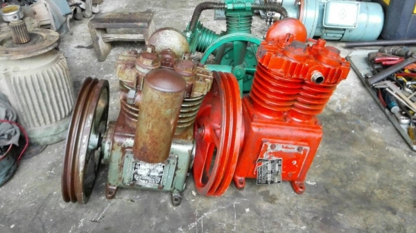 Sale>>หัวปั้มลม FUJI Made in Japan 1 HP. สภาพสวย แน่น พร้อมใช้งาน 089-2499-123 นครปฐม