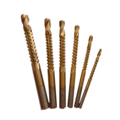 ดอกเจาะเลื่อย กัด สำหรับงานไม้ พลาสติก โลหะบาง ขนาด 3m/4m/5m/6m/6.5m/8m ยกชุด 6 ดอก