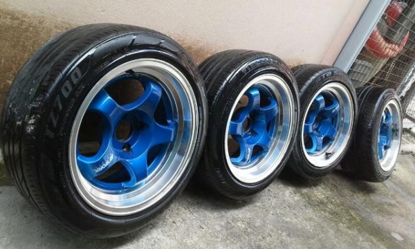 ขายล้อs1c15"*7.5et0 พร้อมยาง  12000