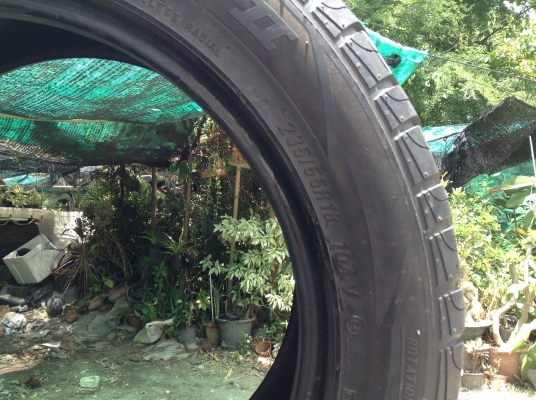 ยาง Maxxis 235/55/18 ปี 11ดอกเต็มๆครบชุด 4 เส้น