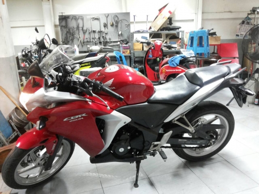 ขาย Honda CBR250 Abs ปี 55 ทะเบียนครับ ราคา 62000 บาท
