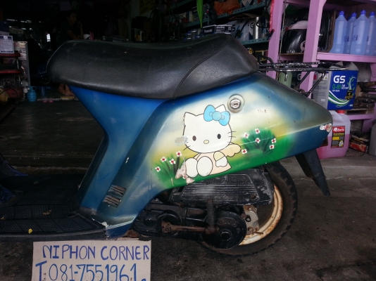 รถป๊อป Honda tact 50 พร้อมใช้งาน