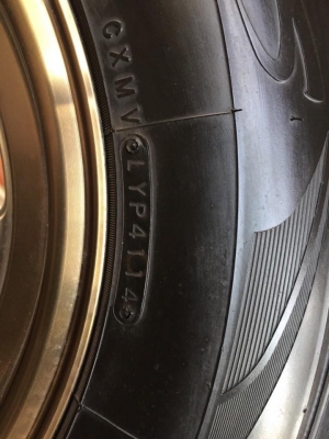 Nitto 420s ขายล้อพร้อมยาง 295/50/15 ปี 14 ดอกยาง90\%