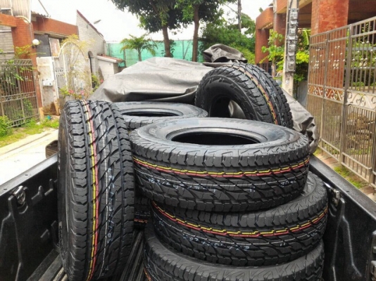 ปรับราคา  ยางใหม่  BS  265 x 75 x 16  AT  ปี 15