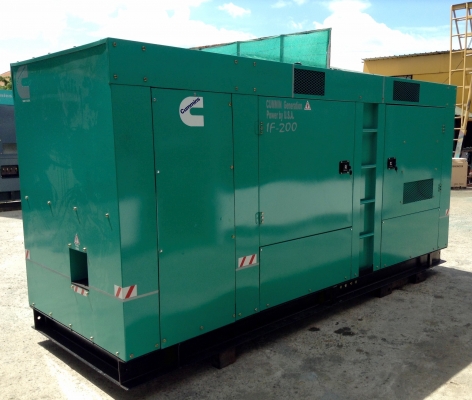 Generator CUMMINS 200 kva.รับประกัน 18 เดือน