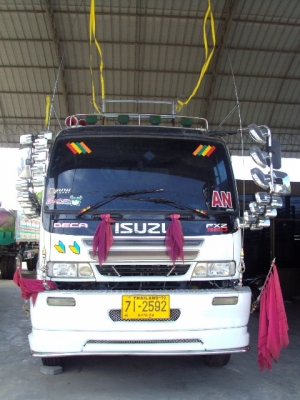 ISUZU DEGA 270แรงม้า ปี 1999+พ่วงดั้มพ์3มิตร