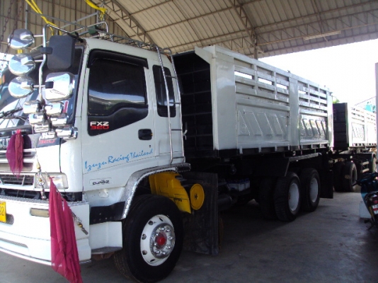 ISUZU DEGA 270แรงม้า ปี 1999+พ่วงดั้มพ์3มิตร