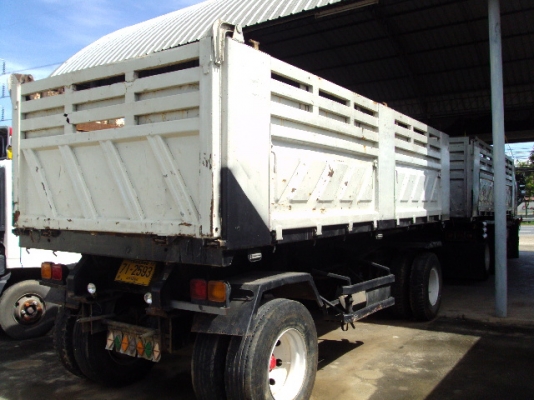 ISUZU DEGA 270แรงม้า ปี 1999+พ่วงดั้มพ์3มิตร