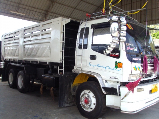 ISUZU DEGA 270แรงม้า ปี 1999+พ่วงดั้มพ์3มิตร