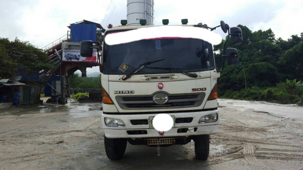 ขายรถบรรทุก 10 ล้อโม่ปูน HINO MEGA 320 แรงม้า ราคา 1850000