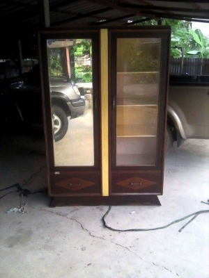 ตู้ผ้าไม้สักเก่า ตู้ผ้าไม้สักเก่า