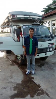 รถบรรทุก 6 ล้อ TOYOTA  รุ่น DYNA เครื่อง 4 สูบ  115 แรง คัชซี BU 141 น๊อต 5 ตัว