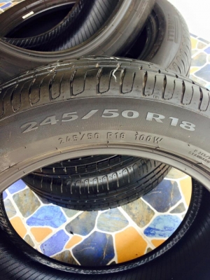 Pirelli 245/50 R18 ปี 2012 ยางสวย ราคาถูก