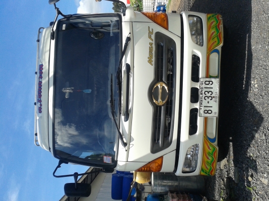 ขายหกล้อ HINO mega fc 150 แรง  อินเตอร์ เทอร์โบพวงมาลัยเพาเวอร์แอร์เย็นเจี๊ยบเบรคทิพฟี่
