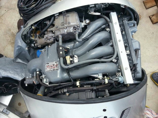 เครื่อง Honda Programmed Fuel Injection 4 Stroke 130hp ปี06 EPA STANDARD สภาพเดิมๆจากสหรัฐอเมริกา นำเข้าจากสหรัฐอเมริกา