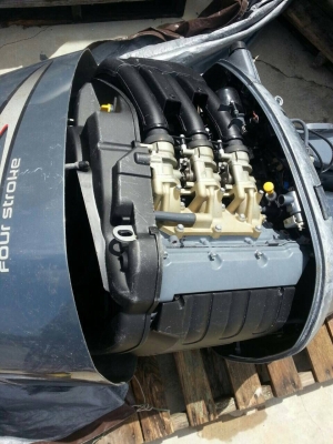 เครื่อง Yamaha 4 Stroke 200hp ปี06 สภาพเดิมๆจากสหรัฐอเมริกา นำเข้าจากสหรัฐอเมริกา