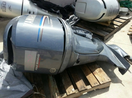 เครื่อง Yamaha 4 Stroke 200hp ปี06 สภาพเดิมๆจากสหรัฐอเมริกา นำเข้าจากสหรัฐอเมริกา
