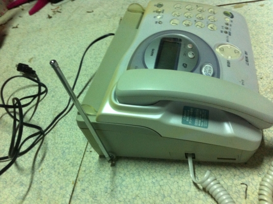 โทรศัพท์และโทรสาร SANYO จากญี่ปุ่น ถ่ายเอกสารได้ ใช้กระดาษความร้อนแบบเป็นม้วน