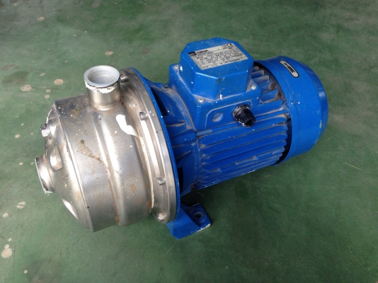 ขายปั้มน้ำหอยโข่งหัวปั้มสแตนเลส Ebara 2HP. 380V สภาพสวยมาก เดิมๆวิ่งนิ่ม พร้อมใช้งาน