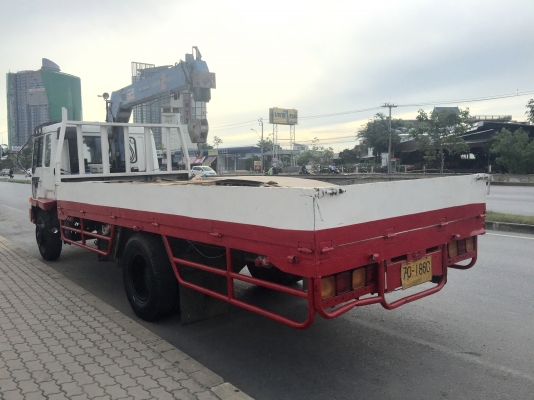 ขายถูกรถบรรทุก6ล้อติดเครน 3.6ตัน แอร์เย็นฉ่ำพร้อมใช้งาน