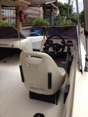 ขายเรือไฟเบอร์15.5ฟุต เครื่องyamaha85แรง มีทริมไฟฟ้า