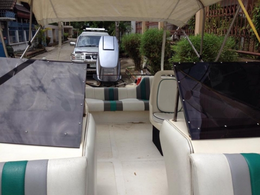 ขายเรือไฟเบอร์15.5ฟุต เครื่องyamaha85แรง มีทริมไฟฟ้า