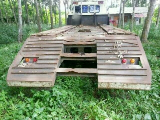 Hino f18 รถ10 ล้อท้ายลาด