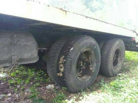 Hino f18 รถ10 ล้อท้ายลาด