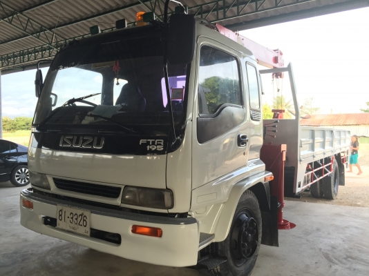 ขาย ISUZU DECA 195 ติดเครน 4.5 ตัน 4 ปลอก