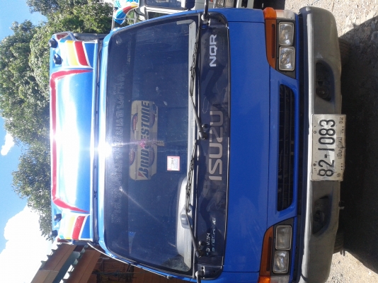 ขายหกล้อ ISUZU NQR 13O แรง เทอร์โบ + แอร์ + พาเวอร์