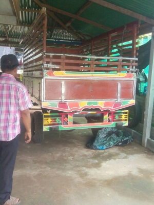 ขายอีแต๋น4ล้อบรรทุก สภาพพร้อมใช้งานเครื่องดี kubota110