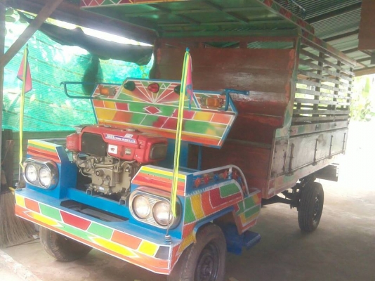 ขายอีแต๋น4ล้อบรรทุก สภาพพร้อมใช้งานเครื่องดี kubota110