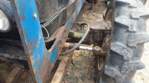 ขายรถไถแทรคเตอร์ ยูโร55 เอกสารอินวอยซ์ 4&times;4 อุปกรณ์ใบดัน ผานหลัง สภาพพร้อมใช้งาน ยางดี เครื่องดี