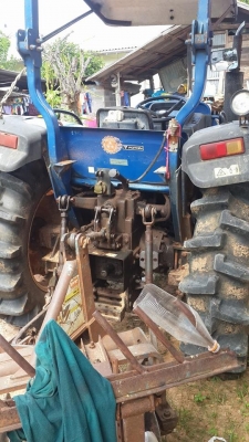 ขายรถไถแทรคเตอร์ ยูโร55 เอกสารอินวอยซ์ 4&times;4 อุปกรณ์ใบดัน ผานหลัง สภาพพร้อมใช้งาน ยางดี เครื่องดี