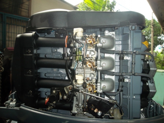 เครื่องเรือ yamaha 80 fourstroke หาง21นิ้ว เก่าญี่ปุ่น