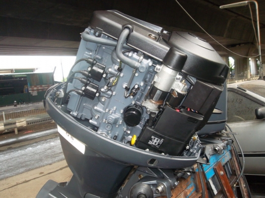 เครื่องเรือ yamaha 80 fourstroke หาง21นิ้ว เก่าญี่ปุ่น