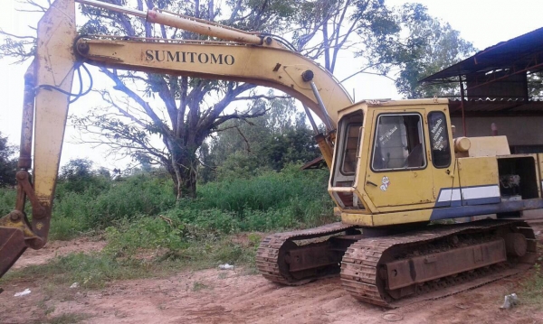 Sumitomo 120รถพร้อมใช้ สภาพดี ช่วงล่างดี