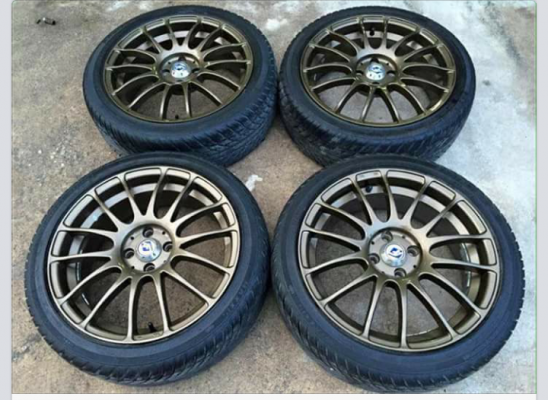 ขอบ17 พร้อมยาง lenso สวยๆ