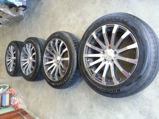 ขอบ17 พร้อมยาง ดอกเต็ม ใส่วีโก้