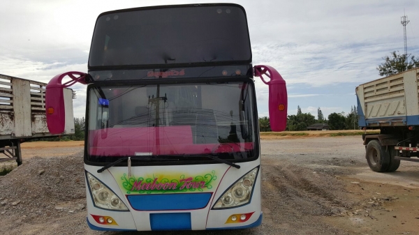 รถทัวร์ ฮีโน่ 6 ล้อ RV531P  320 แรงม้า. ปี 38   สนใจติดต่อ  081 - 6079515