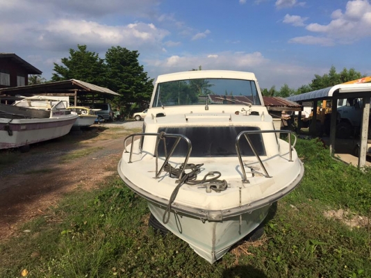 ขายเรือ 19 ฟุตยามาฮ่าเพิ่มคลิปติดเครื่องด้านในคับ