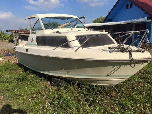 ขายเรือ 19 ฟุตยามาฮ่าเพิ่มคลิปติดเครื่องด้านในคับ