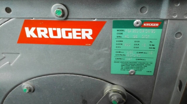 **เหลือ 6 ตัว!!**เหมาตัวละ 4,000..โบวเวอร์ KRUGER 3/4 HP. 380V. สภาพใหม่เกินบรรยาย 99\% มี 10 ตัว.โทร 089-2499-123 นครปฐม