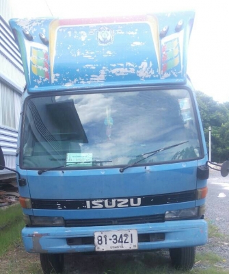 ขาย "ราคา 245,000บ ต่อรองได้" หกล้อ อีซูซุ NQD เครือง 4HF1 แอร์ พ.เวอร์ บรรทุกตู้แห้ง ยาว 4.30ม (เหมาะต่อดั้ม) ทะเบียนพร้อมโอน