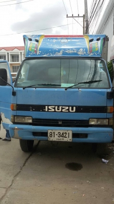 ขาย "ราคา 245,000บ ต่อรองได้" หกล้อ อีซูซุ NQD เครือง 4HF1 แอร์ พ.เวอร์ บรรทุกตู้แห้ง ยาว 4.30ม (เหมาะต่อดั้ม) ทะเบียนพร้อมโอน