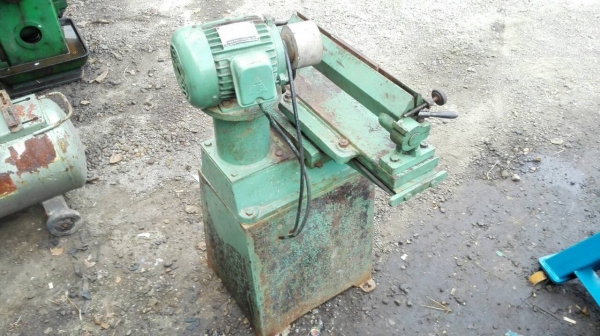 ====== Sold Out!! ====== เครื่องลับคมใบมีด กรรไกร ใบตัด ใบมีดเครื่องโม่ ไฟ 380V. สภาพพร้อมใช้ 089-2499-123 นครปฐม