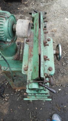 ====== Sold Out!! ====== เครื่องลับคมใบมีด กรรไกร ใบตัด ใบมีดเครื่องโม่ ไฟ 380V. สภาพพร้อมใช้ 089-2499-123 นครปฐม