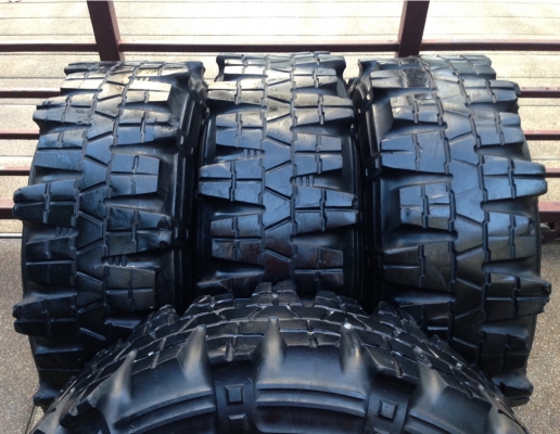 ยาง SIMEX Jungle trekker 34 10.5 R16 สภาพเข้าไร่เข้าสวน ลุยได้อีกนาน